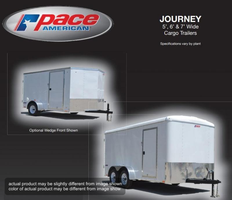 2019 Pace American 6 X 12 JT Round Top 6 Wide SE Single Axle 2019 Pace American 6 X 12 JT Round Top 6 Wide SE Single Axle