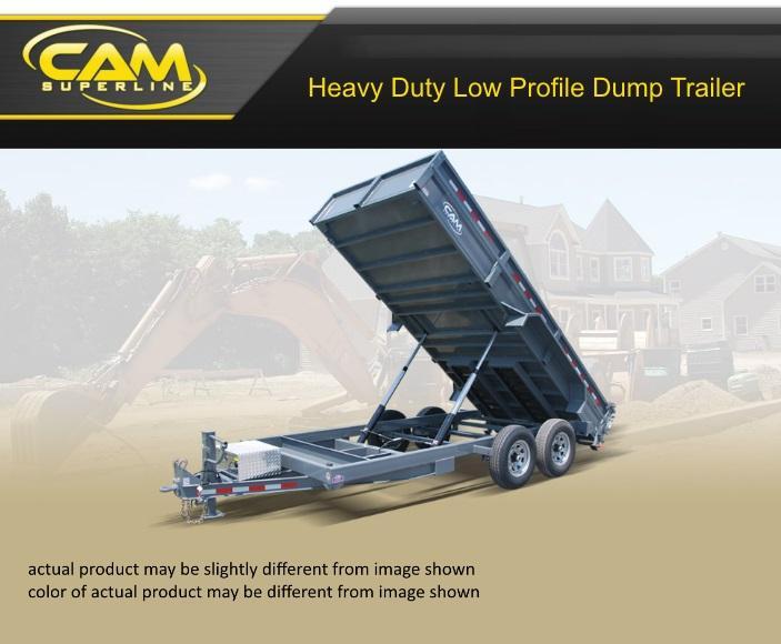 2018 Cam Superline 6 X 14 Heavey Duty Low Profile Dump Trailer 2018 Cam Superline 6 X 14 Heavey Duty Low Profile Dump Trailer