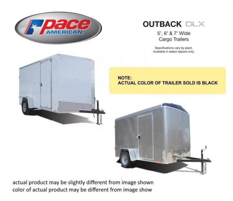 2021 Pace American 6 X 12 Outback Deluxe Light Duty Cargo Trailer 2021 Pace American 6 X 12 Outback Deluxe Light Duty Cargo Trailer