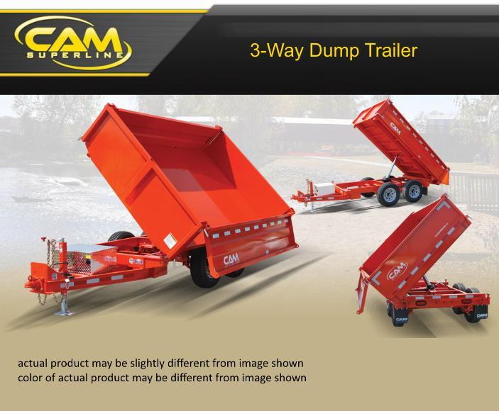 2019 Cam Superline 6 X 10 3-Way Dump Trailer 2019 Cam Superline 6 X 10 3-Way Dump Trailer