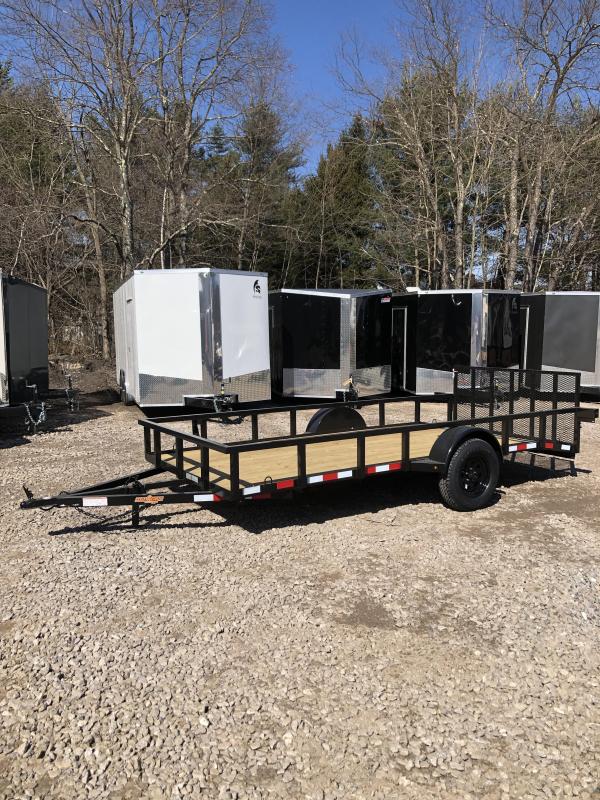 2019 grey D2E Trailer 6x14 dove tail 2990gvwr single axle 2019 grey D2E Trailer 6x14 dove tail 2990gvwr single axle