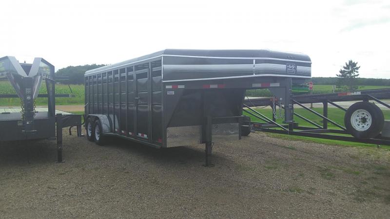 2020 S & S Dura-Line 20' 14k Gooseneck Cattle Trailer Livestock Trailer 2020 S & S Dura-Line 20' 14k Gooseneck Cattle Trailer Livestock Trailer