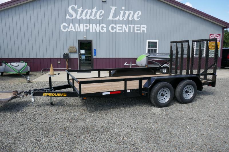 2019 Pequea 8016T Equipment Trailer 2019 Pequea 8016T Equipment Trailer