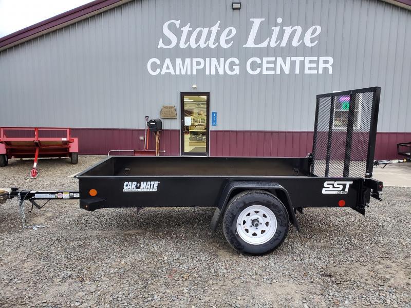 2020 Car Mate Trailers CM510SST-G Single Axle Utility Trailer 2020 Car Mate Trailers CM510SST-G Single Axle Utility Trailer