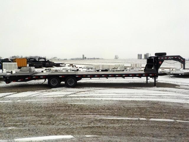 2019 PJ Trailers LDR32D2BSW00T GOOSENECK 27 5 LO-PRO FLATBED Equipment Trailer 2019 PJ Trailers LDR32D2BSW00T GOOSENECK 27 5 LO-PRO FLATBED Equipment Trailer