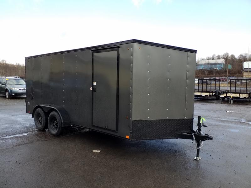 2020 Look Trailers STLC 7X16 BLACKED OUT Enclosed Cargo Trailer 2020 Look Trailers STLC 7X16 BLACKED OUT Enclosed Cargo Trailer