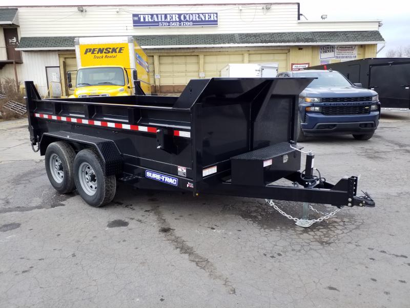 2020 Sure-Trac 7X12 12K DUAL RAM RAMPS Dump Trailer 2020 Sure-Trac 7X12 12K DUAL RAM RAMPS Dump Trailer