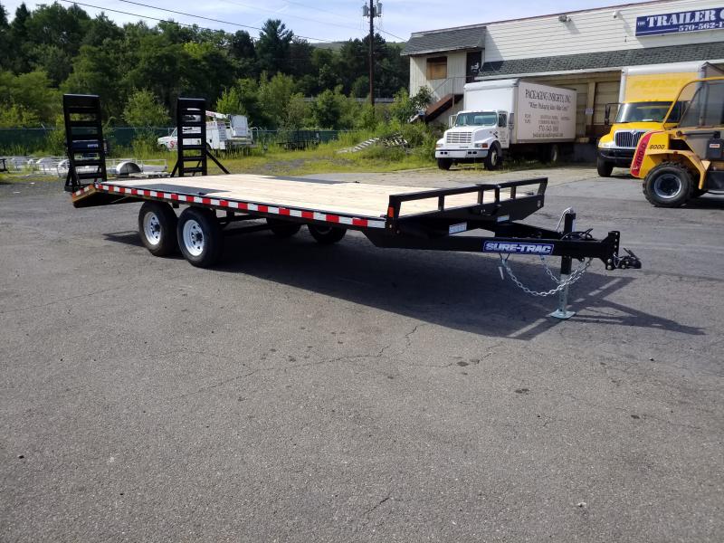 2019 Sure-Trac 20' 10K DECKOVER Flatbed Trailer 2019 Sure-Trac 20' 10K DECKOVER Flatbed Trailer