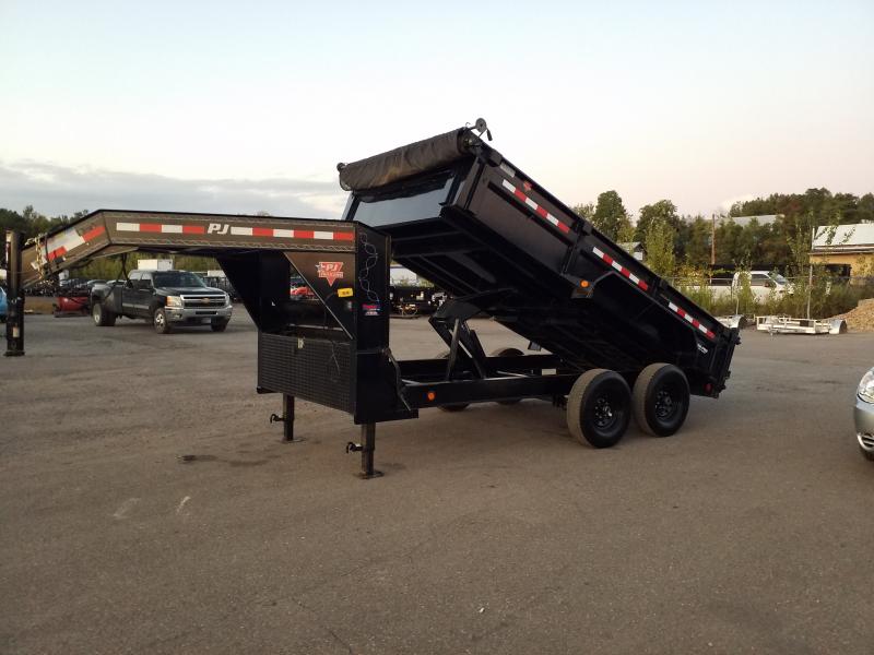2016 PJ Trailers USED 7X14 LOW PRO 14K GVWR Dump Trailer 2016 PJ Trailers USED 7X14 LOW PRO 14K GVWR Dump Trailer