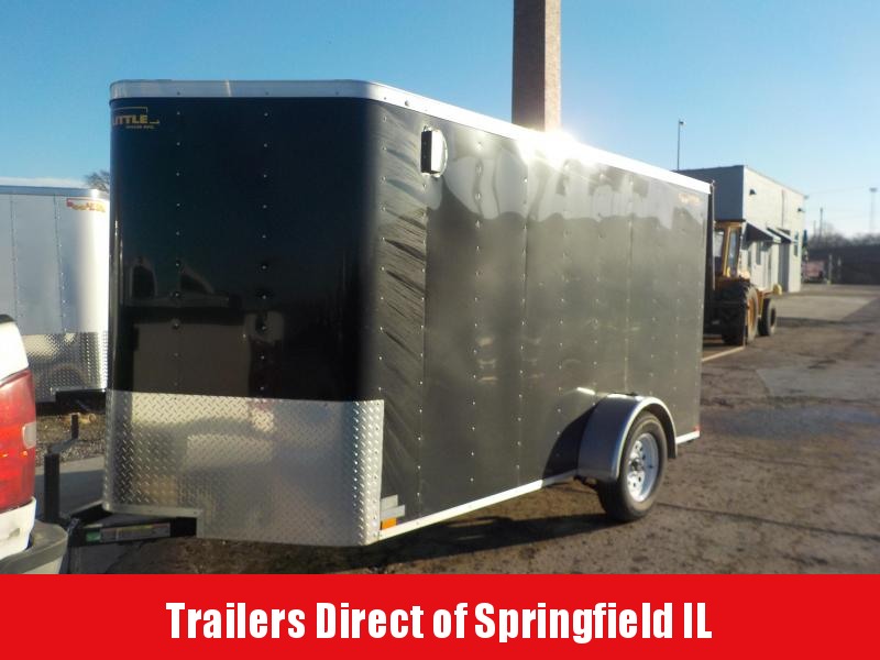 2019 Doolittle Trailer Mfg 6x12 S/A Black Enclosed Cargo Trailer 2019 Doolittle Trailer Mfg 6x12 S/A Black Enclosed Cargo Trailer