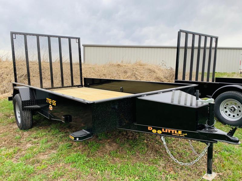2020 Doolittle Trailer Mfg 77" X 12' SS Utility Trailer 2020 Doolittle Trailer Mfg 77" X 12' SS Utility Trailer
