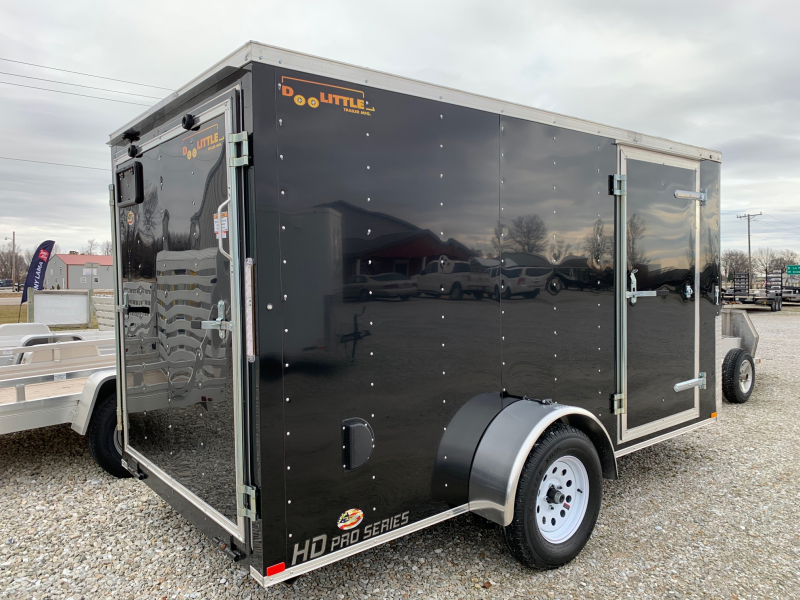2020 Doolittle Trailer Mfg 6 x 12 Rear Ramp Door Enclosed Cargo Trailer 2020 Doolittle Trailer Mfg 6 x 12 Rear Ramp Door Enclosed Cargo Trailer