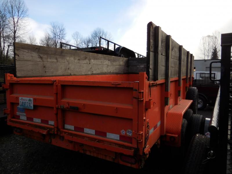 2016 Big Tex Trailers 7x14 14LX Dump Trailer 2016 Big Tex Trailers 7x14 14LX Dump Trailer