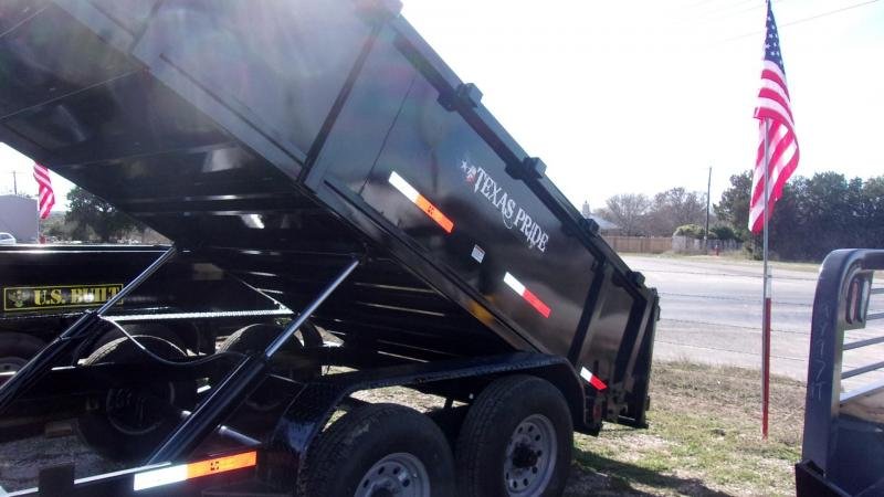 2020 Texas Pride Trailers 7 X 14 X 3 Dump Trailer