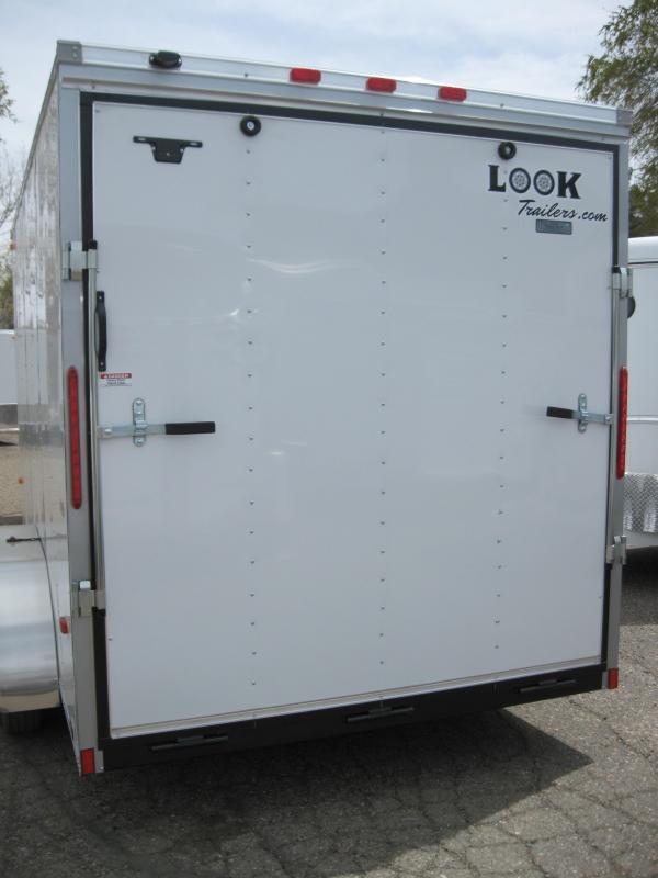 7X16 Cargo Enclosed Rear Ramp 7' Tall 7X16 Cargo Enclosed Rear Ramp 7' Tall