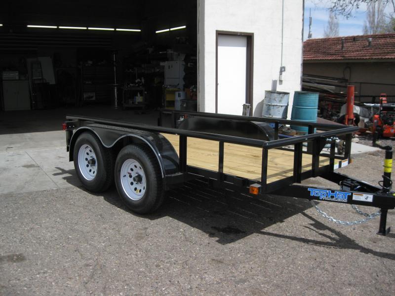 83X12 Tandem Axle Pipe Rail Utility Trailer 83X12 Tandem Axle Pipe Rail Utility Trailer