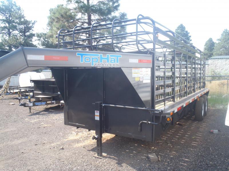 6.8X24 Gooseneck Stock Brahma Livestock Trailer 6.8X24 Gooseneck Stock Brahma Livestock Trailer