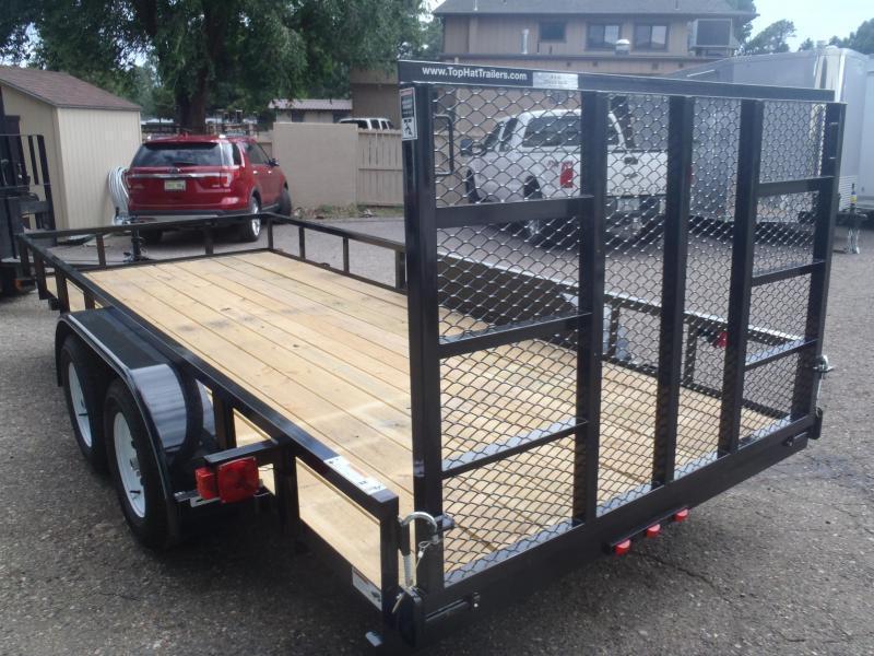 77X14 Light Duty Utility Trailer NO BRAKES with ramp 77X14 Light Duty Utility Trailer NO BRAKES with ramp