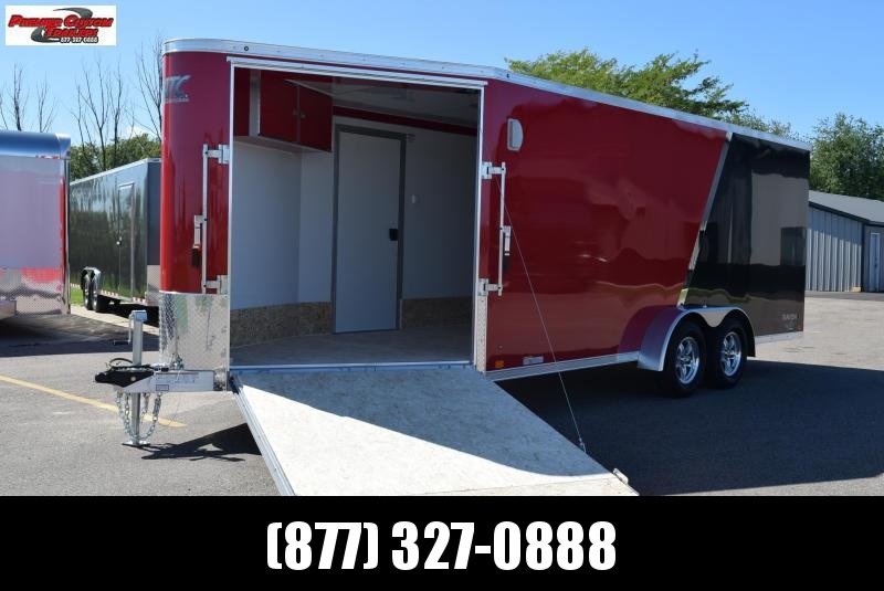 2020 RAVEN 24' ENCLOSED SNOWMOBILE/UTV TRAILER w/SNOW PLUS PACKAGE 2020 RAVEN 24' ENCLOSED SNOWMOBILE/UTV TRAILER w/SNOW PLUS PACKAGE