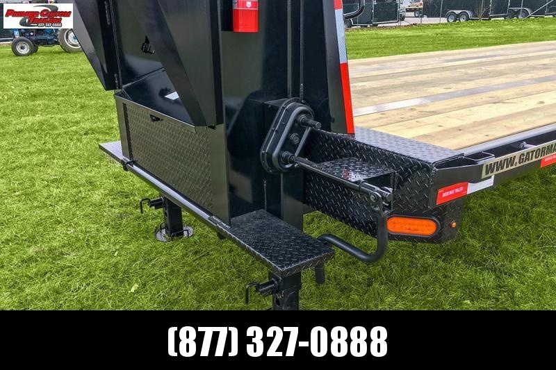 2019 Gatormade 40ft Hotshot 24 9k Gooseneck Equipment Trailer