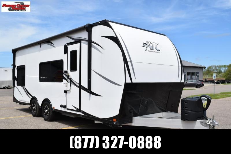 USED 2019 ATC 8.5x24 ALL ALUMINUM TOY HAULER USED 2019 ATC 8.5x24 ALL ALUMINUM TOY HAULER