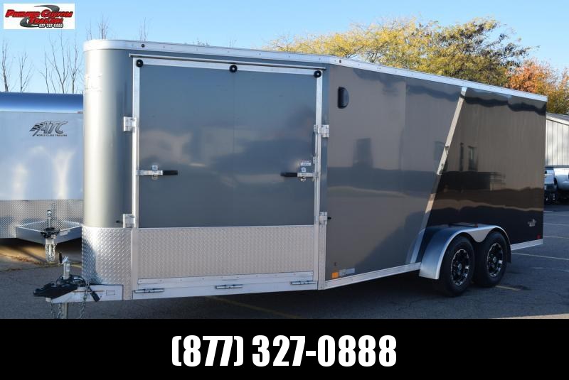 USED 2015 ATC 22' RAVEN ENCLOSED SNOWMOBILE TRAILER USED 2015 ATC 22' RAVEN ENCLOSED SNOWMOBILE TRAILER