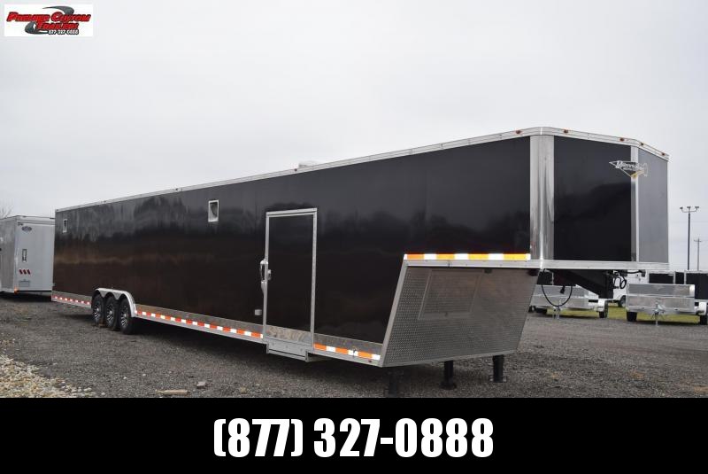 USED 2019 MILLENNIUM 53' GOOSENECK ENCLOSED CAR HAULER USED 2019 MILLENNIUM 53' GOOSENECK ENCLOSED CAR HAULER