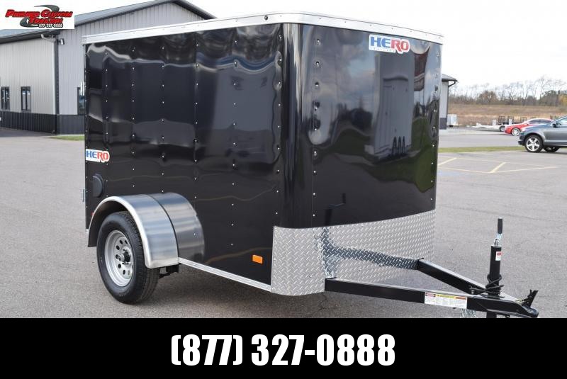 2020 BRAVO HERO 5x8 ENCLOSED CARGO TRAILER 2020 BRAVO HERO 5x8 ENCLOSED CARGO TRAILER