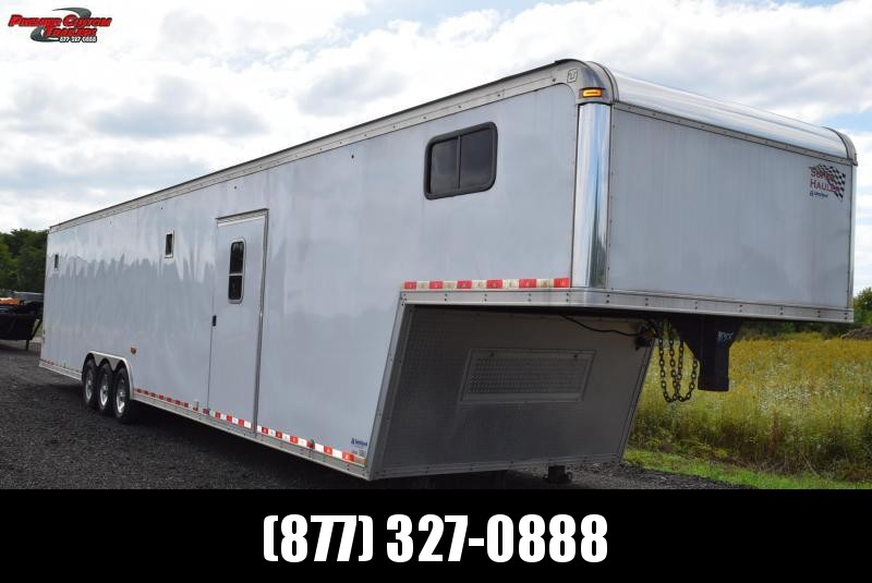 USED 2013 UNITED 48' SUPER HAULER RACE CAR TRAILER USED 2013 UNITED 48' SUPER HAULER RACE CAR TRAILER