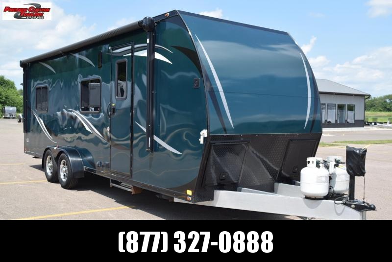 USED 2016 ATC ALL ALUMINUM 7x24 TOY HAULER USED 2016 ATC ALL ALUMINUM 7x24 TOY HAULER