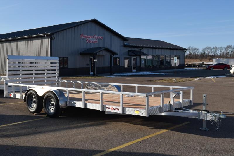 2020 SPORT HAVEN 7x18 OPEN UTILITY TRAILER 2020 SPORT HAVEN 7x18 OPEN UTILITY TRAILER