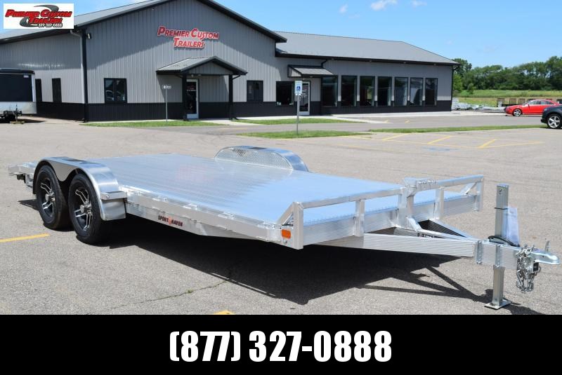 2020 SPORT HAVEN 18' DELUXE ALUMINUM OPEN CAR HAULER 2020 SPORT HAVEN 18' DELUXE ALUMINUM OPEN CAR HAULER