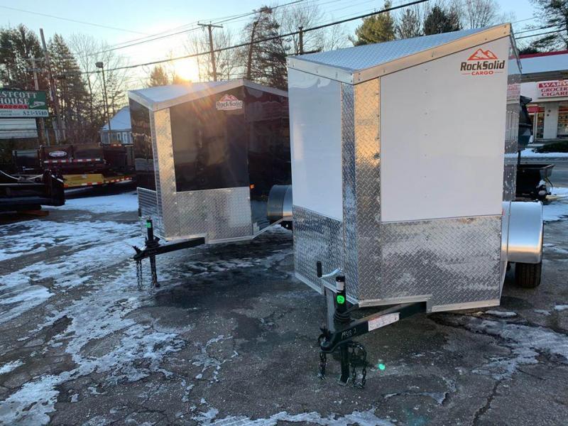 2020 Rock Solid 5x8 Enclosed Ramp Cargo Trailer 2020 Rock Solid 5x8 Enclosed Ramp Cargo Trailer