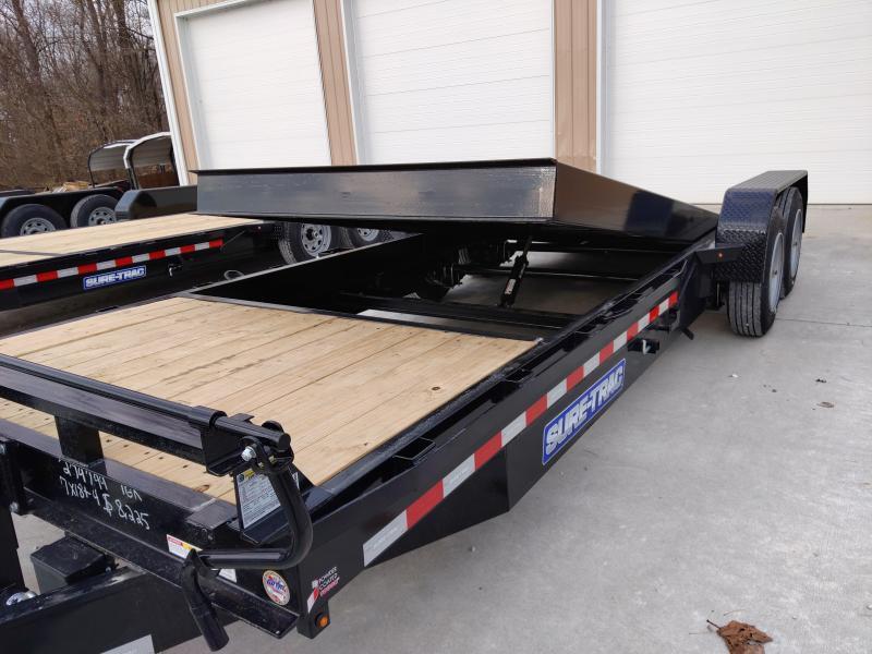 2020 Sure-Trac 82 X 18 + 4 14K Tilt Bed Equipment Equipment Trailer 2020 Sure-Trac 82 X 18 + 4 14K Tilt Bed Equipment Equipment Trailer