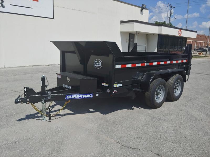2020 Sure-Trac 72"x10' SD Deckover Dump Trailer - 10k 2020 Sure-Trac 72"x10' SD Deckover Dump Trailer - 10k