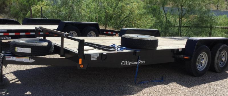 2019 C and B Quality Trailer Works CT-18-6TA Flatbed Trailer 2019 C and B Quality Trailer Works CT-18-6TA Flatbed Trailer