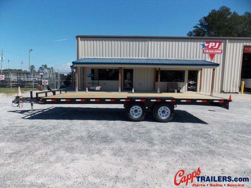 2020 PJ Trailers L6J2052BSSKT Flatbed Trailer 2020 PJ Trailers L6J2052BSSKT Flatbed Trailer