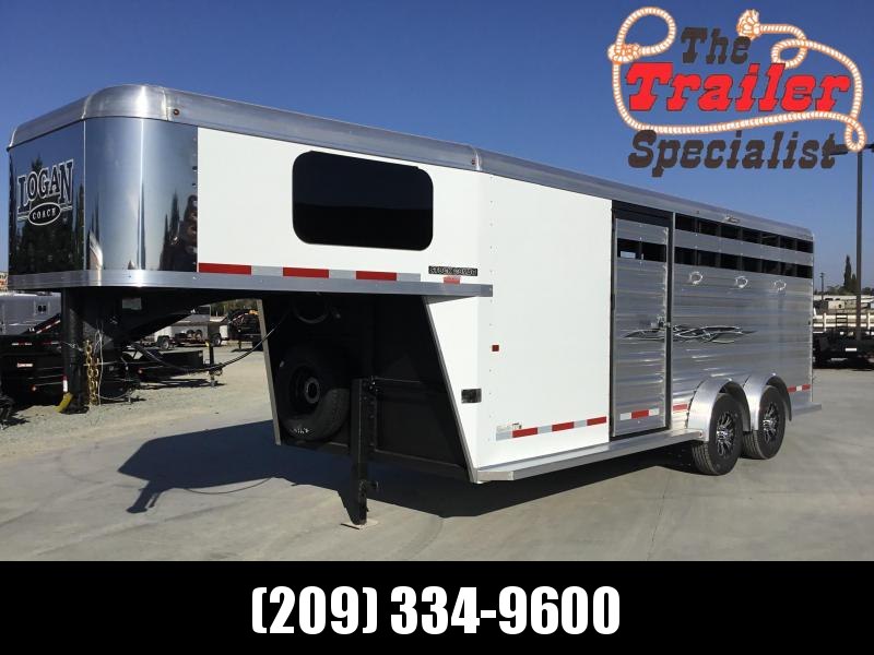 NEW 2020 Logan Coach 20ft Stock Combo Livestock Trailer NEW 2020 Logan Coach 20ft Stock Combo Livestock Trailer
