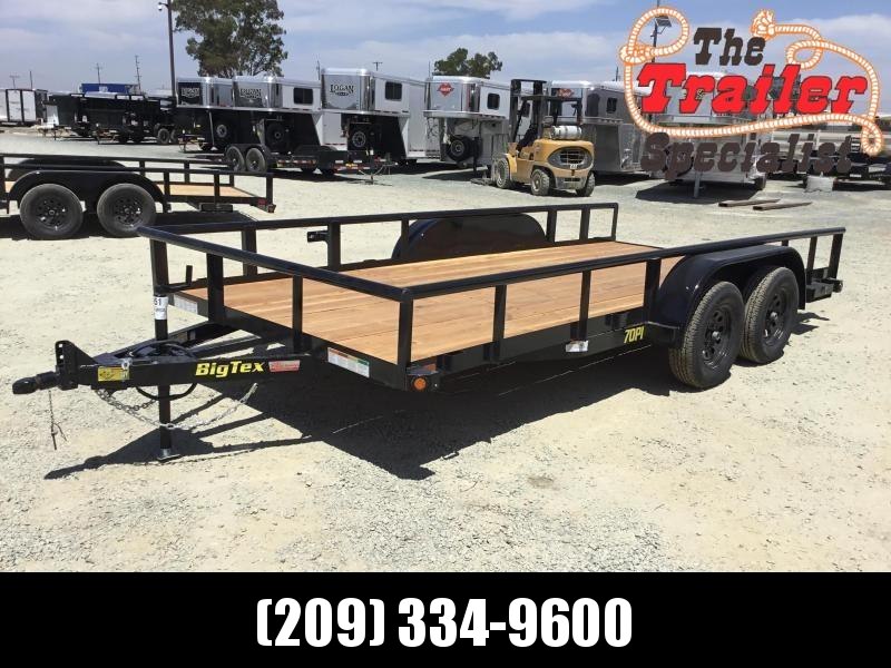 2020 Big Tex Trailers 70PI-18XBRK2SIR 83"x18' Utility Trailer 2020 Big Tex Trailers 70PI-18XBRK2SIR 83"x18' Utility Trailer