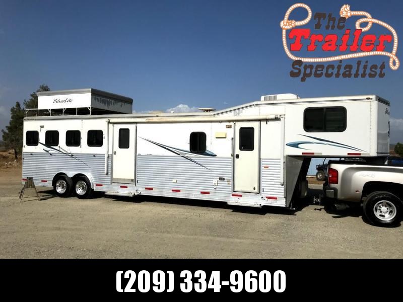 USED 2008 Silver Lite 4H 14ft LQ Horse Trailer OBO USED 2008 Silver Lite 4H 14ft LQ Horse Trailer OBO