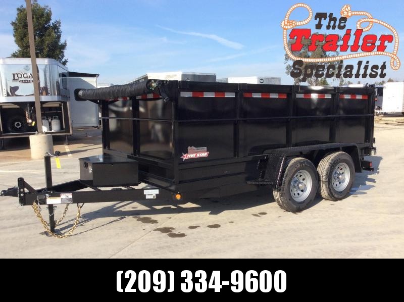 2020 Five Star DT280 Dump Trailer 7x12 10k GVW 3' Sides 2020 Five Star DT280 Dump Trailer 7x12 10k GVW 3' Sides