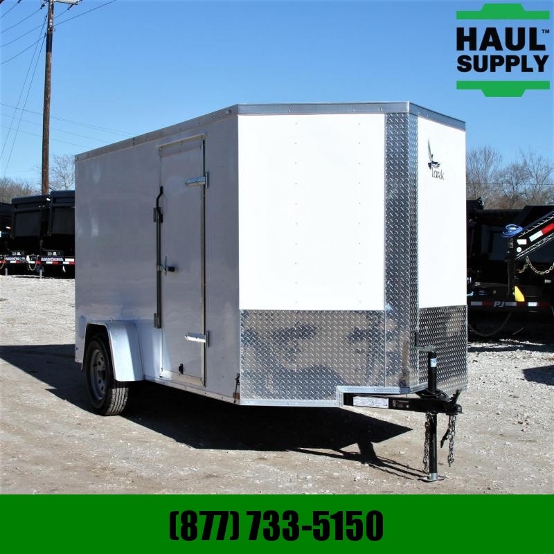 Lark 6X12SA V-nose Enclosed Cargo Trailer RR J Lark 6X12SA V-nose Enclosed Cargo Trailer RR J