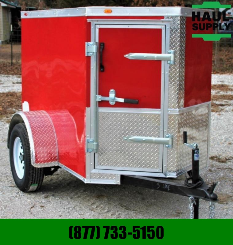 Traveler Cargo 4X6 Cargo Trailer Rear Ramp LEDs Traveler Cargo 4X6 Cargo Trailer Rear Ramp LEDs