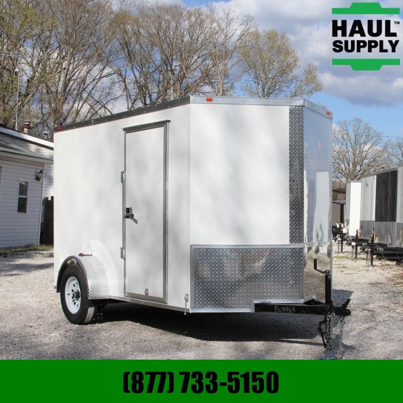 Traveler Cargo 6X10SA V-nose Enclosed Cargo Trailer RR L Traveler Cargo 6X10SA V-nose Enclosed Cargo Trailer RR L