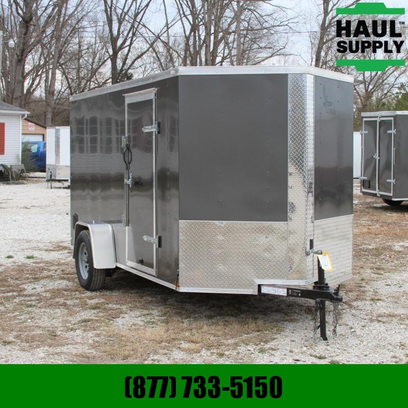 Lark 6X12SA V-nose Enclosed Cargo Trailer RR J Lark 6X12SA V-nose Enclosed Cargo Trailer RR J