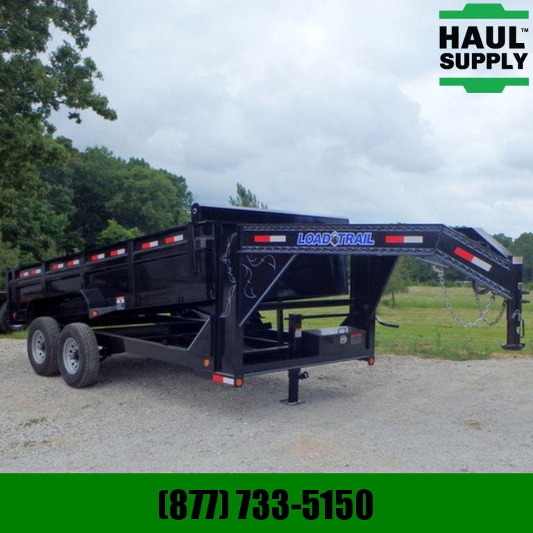 83X16 Load Trail 14K Gooseneck Dump I-Beam Tarp Ramps Scissor Lift 83X16 Load Trail 14K Gooseneck Dump I-Beam Tarp Ramps Scissor Lift