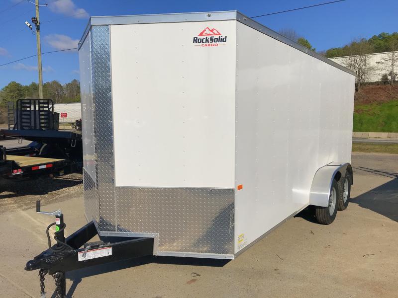 New 2020 Spartan 7ft x 16ft 7k Tandem Axle Bumper Pull Enclosed w/6ft walls (White) New 2020 Spartan 7ft x 16ft 7k Tandem Axle Bumper Pull Enclosed w/6ft walls (White)