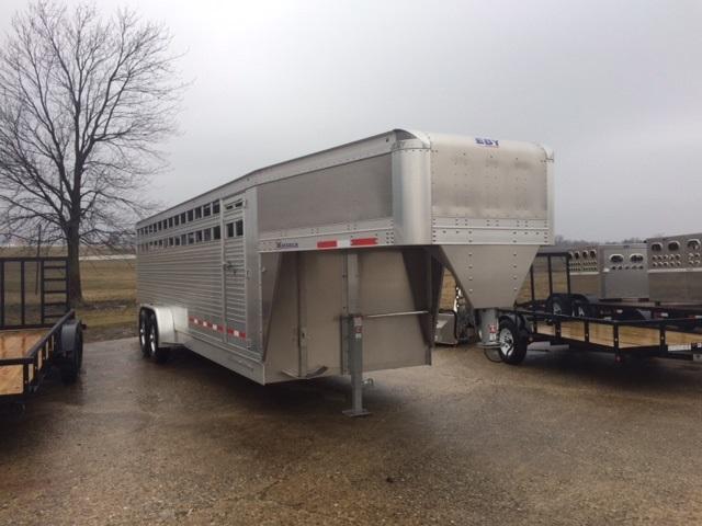 2019 Eby Trailers Maverick 7 X 24 Livestock Trailer 2019 Eby Trailers Maverick 7 X 24 Livestock Trailer