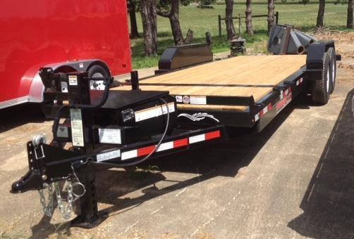 2016 Trailerman 83" X (18+4) Power Tilt Equipment Trailer 2016 Trailerman 83" X (18+4) Power Tilt Equipment Trailer