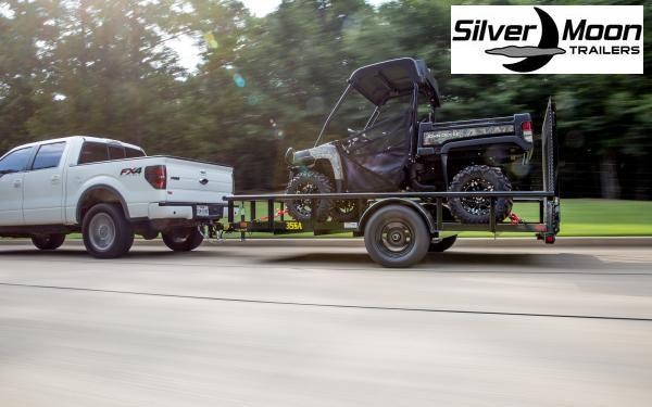 2019 Big Tex Trailers 70pi 16 Utility Trailer Silver Moon